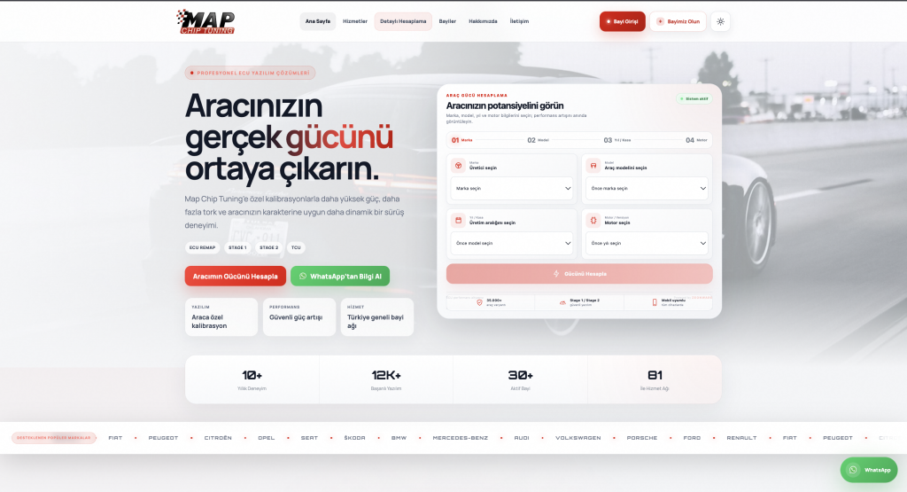 MAP CHIP TUNING proje ekran görüntüsü